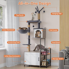 HavenlyYouth feeding-station gray keeps meals calm and undisturbed