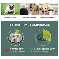 Non-slip bottom keeps the Havniva bowl steady during meals