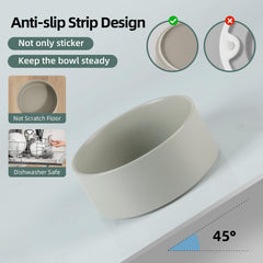 Havniva elevated feeder keeps bowls stable with anti-slip base during meals.