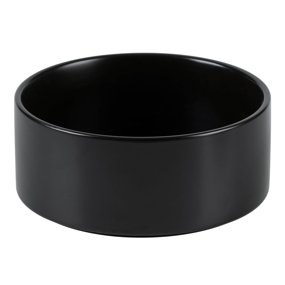 Havniva ceramic dog bowl 8-3 inch top view highlights its sturdy, large-capacity profile for big dogs.