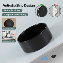 Havniva ceramic dog bowl large-capacity 7 cups ideal for preventing frequent refills.