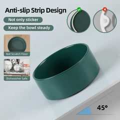 Havniva non-slip base keeps the bowl steady on any floor.