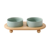 Havniva raised cat water bowl with wide opening for whisker-friendly access