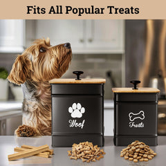 HB Design Co. airtight bamboo lids seal freshness for treats
