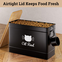 Scoop included for quick, tidy portions at mealtime.