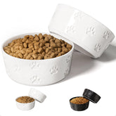 HB Design Co ceramic dog bowl set with anti-skid base for large dogs