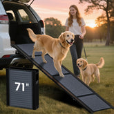 HBTower 71-inch long ramp with gentle incline for easy car entry