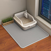 HCY&WLD cat litter mat concealed double structure captures litter from paws