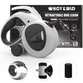 HCY&WLD upgrade 4-in-1 retractable leash with 16 ft reach for safer control