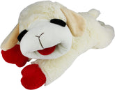 HDP Lambchop plush dog toy 24-inch white, perfect for big dogs at play and cuddle time