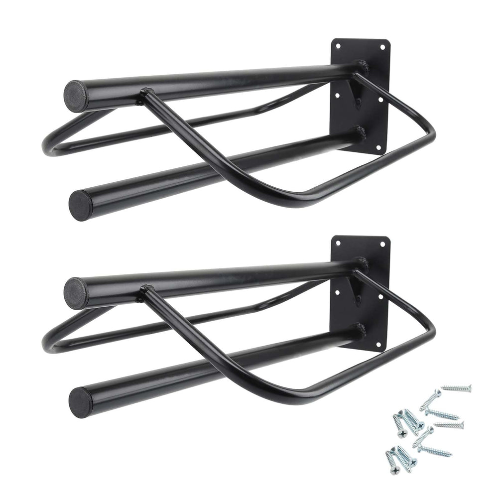 HDYEGY saddle rack with pad bar, side view keeps saddles neatly organized and accessible