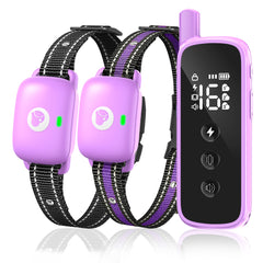 Heaflex dog shock collar with remote for versatile on-demand training.