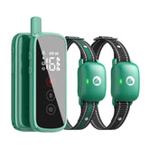 Heaflex dog shock collar touch screen interface enables quick mode changes.