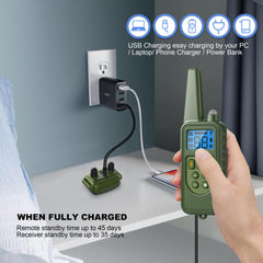 Heaflex beep mode cue for training without invasive methods.