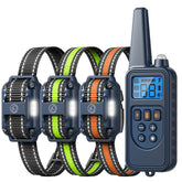 Heaflex shock collar with remote, front view for versatile dog training.