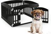 HealSmart 24inch four-panel playpen front view showing a safe spacious enclosure
