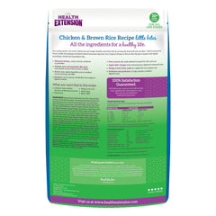 Health Extension Little Bites features real chicken first for lean protein and energy.