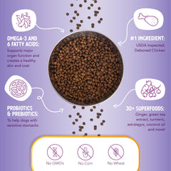 Health Extension Little Bites Lite probiotics and superfoods blend supports digestion.