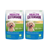 Health Extension Little Bites small-breed kibble closeup for easy eating.