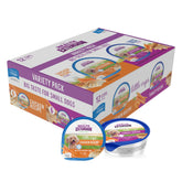 Health Extension Little Cups chicken variety box front offers convenient, portion-controlled meals for small dogs.