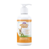 Health Extension Stress Relief for Dogs 8oz bottle shows easy morning dosing.