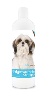 Healthy Breeds Bright Whitening Shampoo bottle for light coats with vivid shine