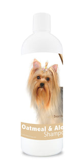 Healthy Breeds Yorkshire Terrier Oatmeal Shampoo bottle offers gentle cleansing for sensitive skin.