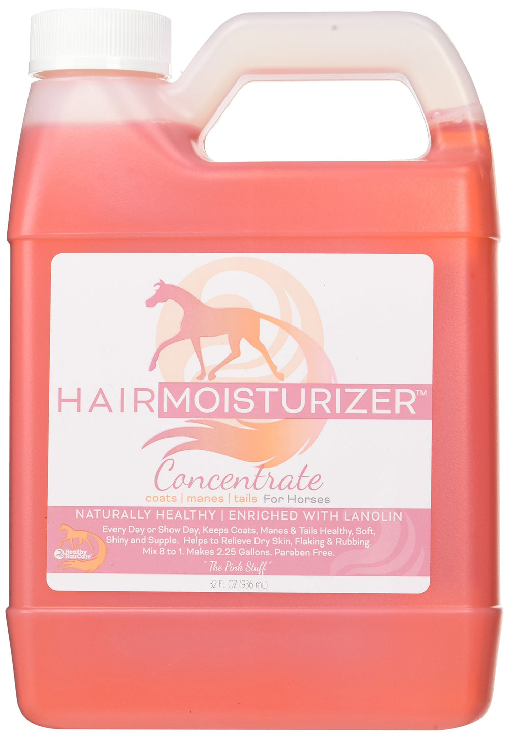 Healthy Haircare Product Horse Hair Moisturizer bottle delivers daily hydration for soft, manageable hair.
