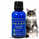 HealthyAnimals4Ever mange relief cats bottle offers natural itch relief for cats.