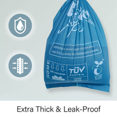 Heart of Tafiti unscented poop bags for sensitive pet parents.