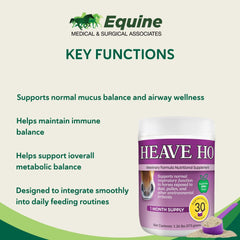 HEAVE HO daily feed mix shown for easy integration into meals