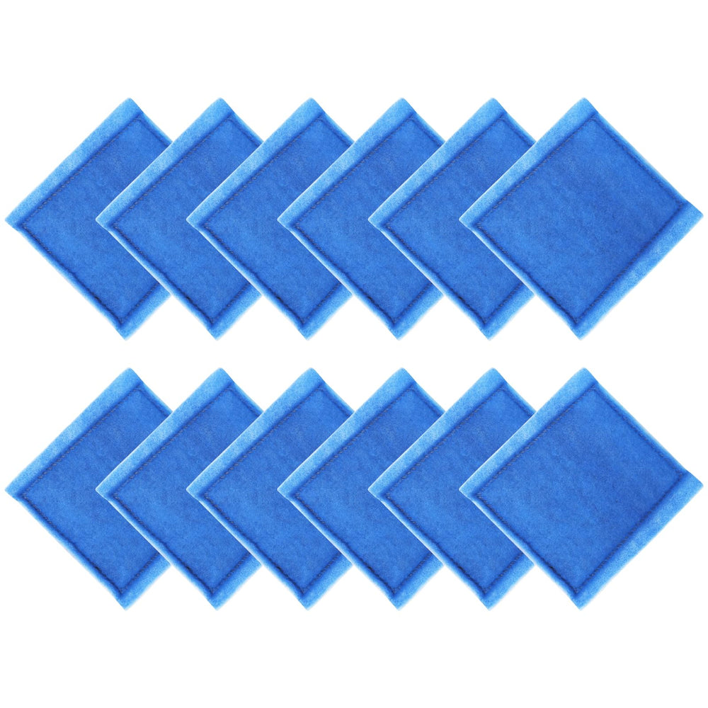 Hedday Aqua-Tech filter cartridge 12-pack ready for reliable water filtration in home aquariums.