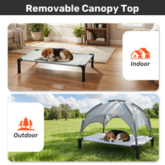 Heeyoo breathable mesh fabric promotes airflow and cooling for pets
