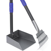 Heeyoo dog poop tray in action showing easy yard cleanup.