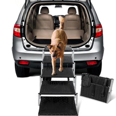 Heeyoo dog ramps folded compact for easy car storage and travel