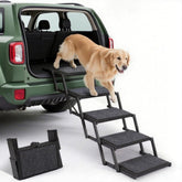 Heeyoo dog steps car ramp foldable for easy SUV entry