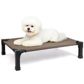 Heeyoo elevated dog bed cooling design for indoor and outdoor comfort