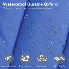 Heeyoo bed shown being machine washed for easy cleanup after outdoor use.