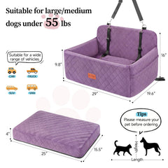HEGGCOOE anti-slip base keeps the booster seat securely in place.