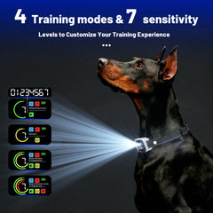 Rechargeable Heijace bark collar with USB charging for convenient use