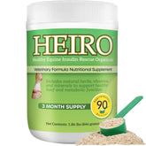 HEIRO healthy equine supplement packaging for convenient daily feeding