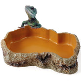 HELIME reptile rock bowl texture enhances natural terrarium aesthetics and feeding appeal