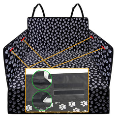 HelloTree trunk liner waterproof fabric keeps trunk dry and easy to wipe.