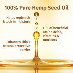Hempz Petz cat 2-in-1 ingredients photo shows hemp seed oil and shea butter