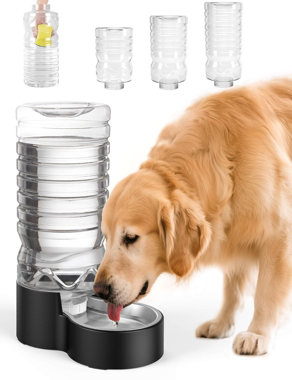 Heouvo 2.5 gallon dispenser with wide-mouth design for easy cleaning and maintenance