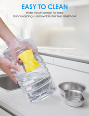 Heouvo 8L gravity reservoir provides steady water supply for many pets