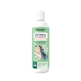 Hepper Oatmeal Shampoo bottle shows natural plant-based, gentle cleansing.
