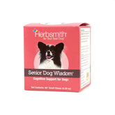 Herbsmith Senior Dog Wisdom bottle with brain health formula