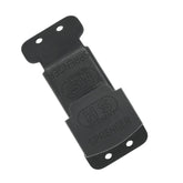 Herm Sprenger ClickLock buckle in black stainless steel for 2.25 mm collars, quick-release for training routines