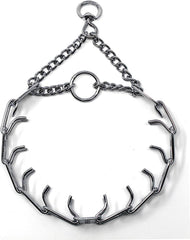 Herm Sprenger Ultra-Plus small prong collar with 16-inch base for adjustable neck fit